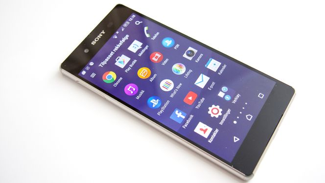 Sony har forhåndslastet en del apper, men mange av disse kan avinstalleres.