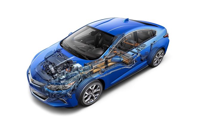 Nye Chevrolet Volt har en helt ny Voltec-drivlinje.