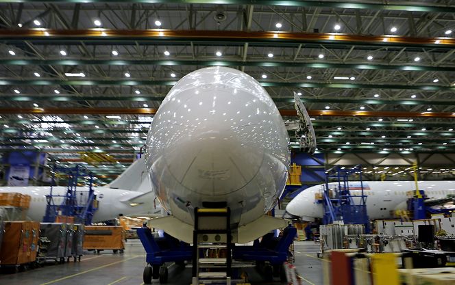 I 2014 ble det produsert 114 B787 Dreamliner her i Everett mot 65 eksemplarer året før.