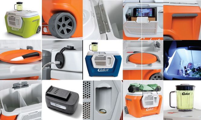 Kjøleren har alt en strandløve måtte ønske seg.