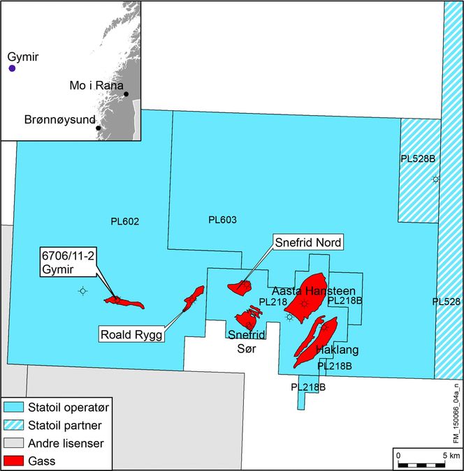 I dette området sparte Statoil 50 riggdøgn på boringen av tre brønner. Det representerer 360 millioner kroner, ifølge selskapet.