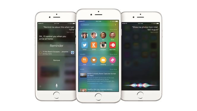iOS 9 får blant annet en ny News-tjeneste, smartere Siri og muligheten til å søke i innhold i apper, gjennom et nytt API for utviklere.