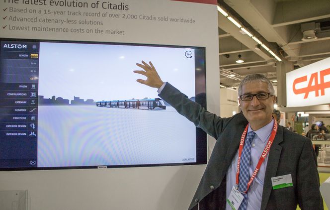 Se den trikken: Trikken har fått en teknologirenessanse og mer skal skje i årene fremover forteller Alstoms sjef for trikker Bernard Dailly til Teknisk Ukeblad.