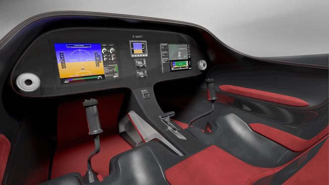 Slik blir cockpiten i den kommende E-Fan 2.0