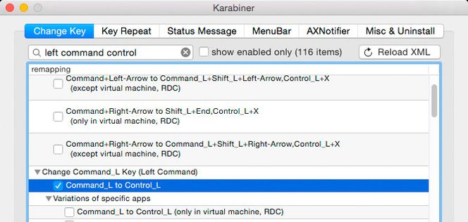 Karabiner er et avansert OS X-program som lar deg endre svært mye på tastaturet på Mac-en din.