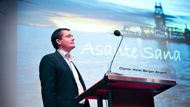 Lars Jetlund Hansen, leder for petroleumsteknologi i Statoils gassprosjekt i Tanzania, fortalte at den første brønntesten i Tanzania har vært vellykket.