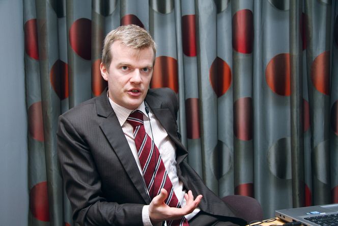 Oppgitt: Direktør for teknologi og strategi i skipsmotordivisjon, Tomas Aminoff, mener Wärtsilä har de beste fortsetninger for å uttale seg om de ulike motoralternativene. Wärtsilä leverer både høy- og lavtrykksmotorer til både landbaserte kraftverk og til framdrift for skip.