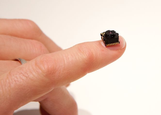 Flir Lepton: Det termiske kameraet er mindre enn en lillefingernegl.