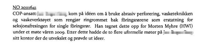 Her argumenterer ConocoPhillips for at ideen bak Hydrawells pluggeteknologi er deres.