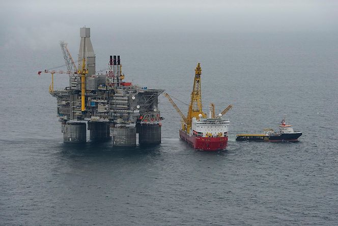 Plattformen skal operere på Arkutun-Dagi-feltet, omtrent 25 kilometer nordøst fra Sakhalin-øya øst i Russland.