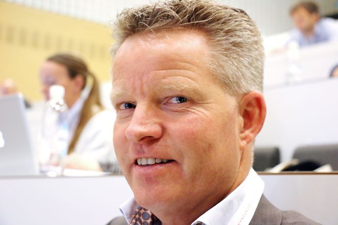 Maner til samarbeid: Adm. dir. Runar Hansesætre, Schneider Electric Norge.