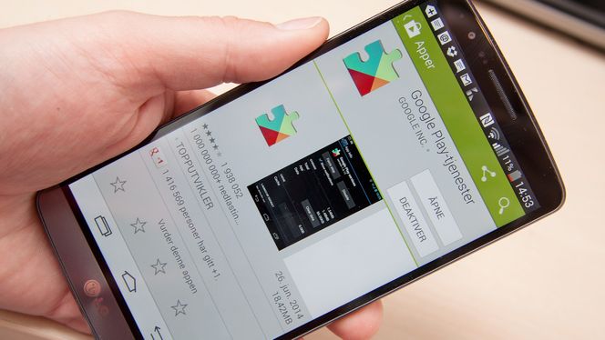 Så lenge du har siste versjon av appen Google Play Services installert, har du de siste sikkerhetsoppdateringene fra Google.