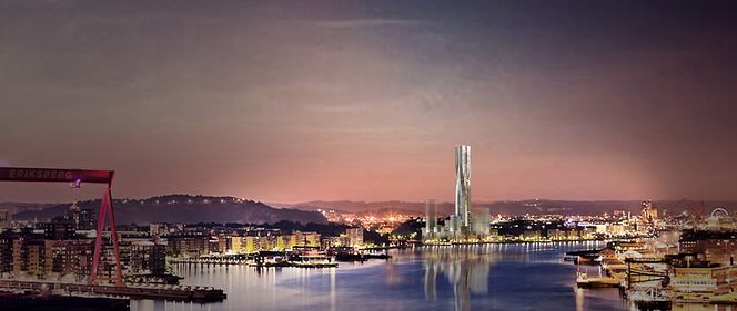 Bygget skal hovedsakelig romme leiligheter, men vil også ha både restaurant, treningssenter og takterrasse.