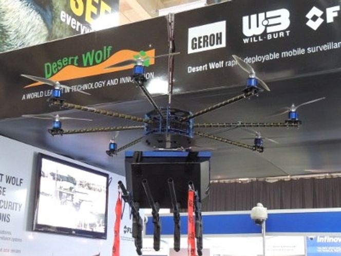 På produktsiden til Skunk finnes ikke noe fotografi av produktet, men DefenceWeb fikk tatt et under sikkerhetsmessen IFSEC i Johannesburg.