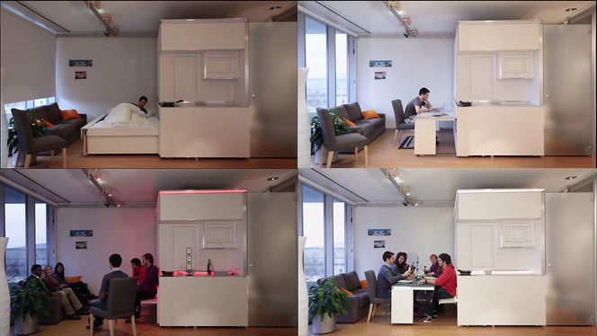 Ett rom kan ha mange funksjoner.