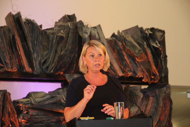 Framtid: Næringsminister Monica Mæland tror GCE-instituttet kan bidra til å styrke Norges konkurransekraft internasjonalt også i andre næringer.