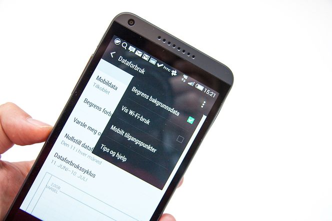 Om du begrenser bakgrunnsdata på Android, vil kun den appen du bruker aktivt få tilgang til internett. Apper i bakgrunnen vil ikke kunne bruke datatrafikk med mindre du er koblet til Wi-Fi.