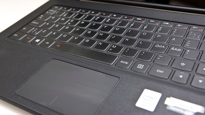 Tastaturet er meget behagelig.