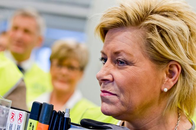 Finansminister Siv Jensen (Frp) offentliggjorde fredag hvem som skal sitte i regjeringens nye produktivitetskommisjon.