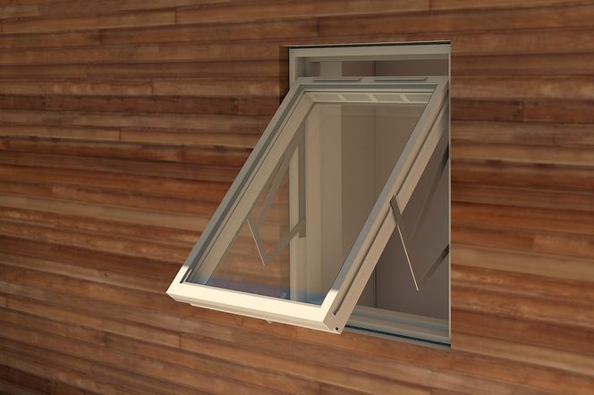 Ventilasjonsvinduet.