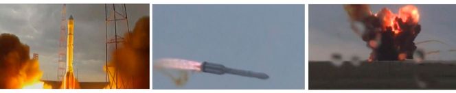 2. juli i fjor gikk det galt under oppskytning av en Proton-M fra Bajkonur. Raketten skar ut av kurs og endte i bakken etter et drøyt minutt.