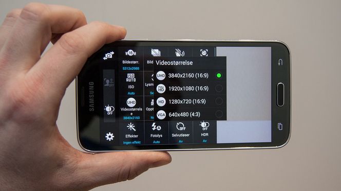 Kameraet tar bilder i 16 megapiksler, og kan filme i 4k-oppløsning. Foto: Marius Valle