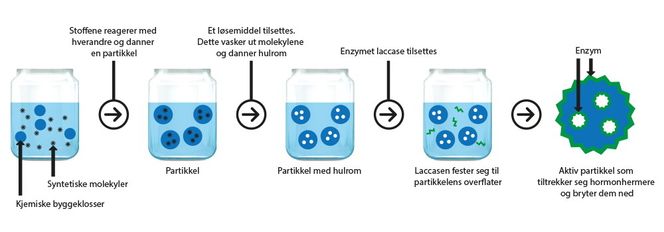 Prinsippet i framstillingen av den spesielle partikkelen