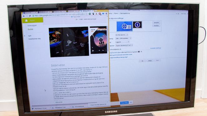 Det er mulig å speile bildet fra PC-en din til Chromecast.