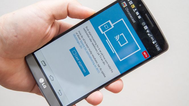 Du kan speile mobilskjermen til TV-en. I teorien i alle fall. Vi har ikke fått det til å fungere med LG G3.