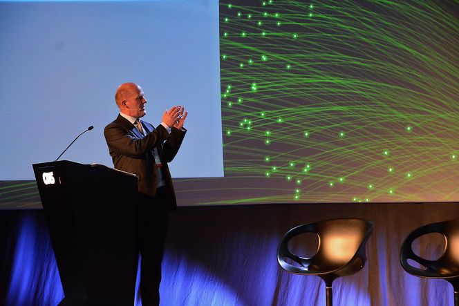 Didrik Reymert, prosjektdirektør for Prelude FLNG i Shell, fortalte om prosjektet på ONS 2014.