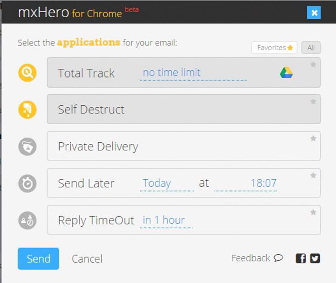 Flere av hovedfunksjonene til mxHero kan faktisk være nyttige.