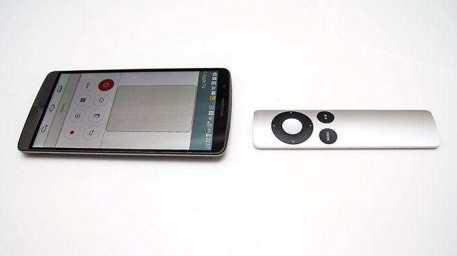 Android og Apple TV kan bli gode venner om du programmerer telefonen til å snakke samme språk som Apples fjernkontroll.
