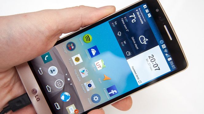 Startskjermen er stort sett den samme som på storebror G3.