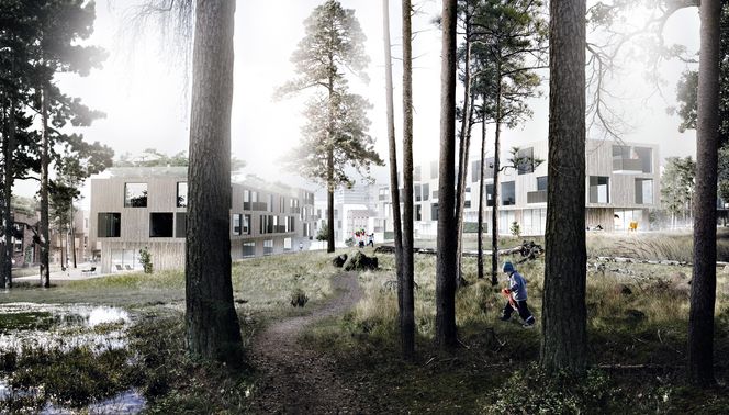 Grønn: Stavanger kommune har en overordnet ambisjon om å gjøre Revheim til en så grønn bydel som mulig.