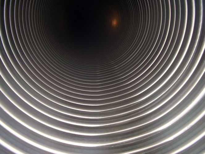 Etter: Slik så riseren ut etter den ble renset.