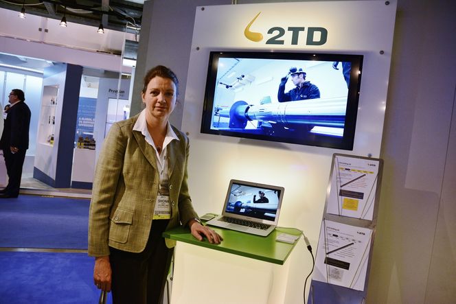 Shona Grant, daglig leder i 2TD Drilling, mener det har vært nyttig å få vise fram selskapets roterbare boreutstyr på OTC, til tross for at produktet kun er på prototypestadiet.