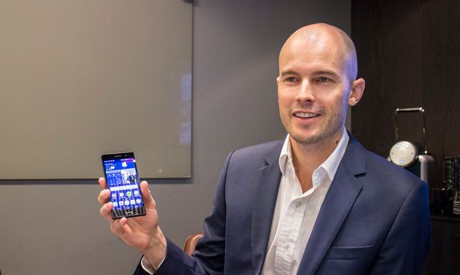 Skal bli store i Norge: Markedssjef for forbrukerenheter i Huawei i Norge, David Stone, vil bruke Ascend P7 til å vokse i Norge.