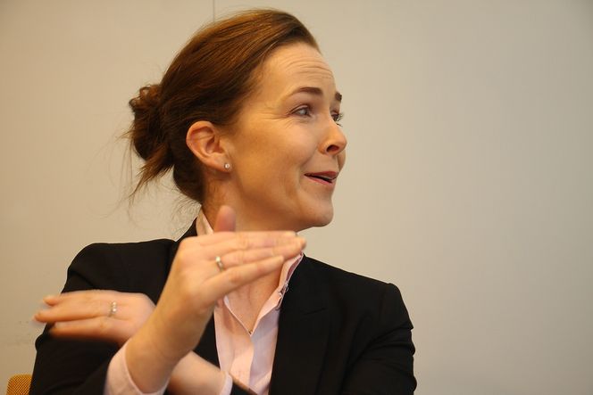 Elin Spjelkavik er prøvekanin på samhandling hos Gjensidige og ser at det kan gi effekt. Hun har vært med på å feile før.