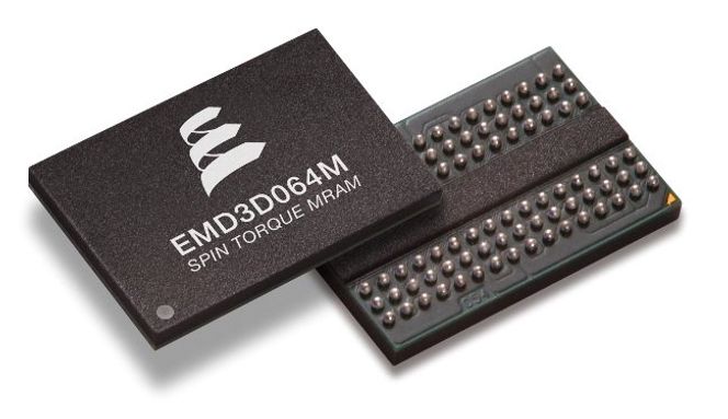 Med MRAM-brikker blir dataene lagret magnetisk slik som i harddisker. Det fører til at informasjonen blir lagret i brikken og ligger klar til bruk når maskina slås på. Det fører igjen til betydelig raskere oppstart av datamaskiner.