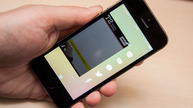 Fra «nettsideveksleren» kan du lukke sider og dele dem.