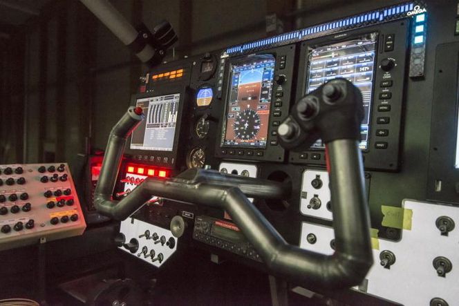 Slik ser dashbordet ombord på Solar Impulse 2.
