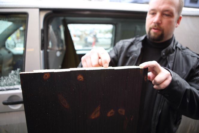 Brent kledning. Sveinung Kosberg