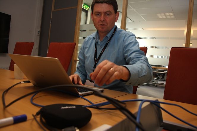 Prosjektdirektør for Elhub Tor Bjarne Heiberg må konkludere med at et samarbeid med danskene ikke lar seg gjøre i første omgang.