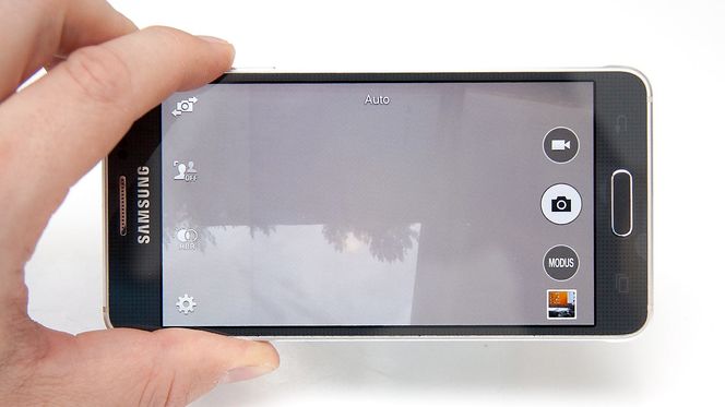 Kameraet har et rent og pent grensensnitt.