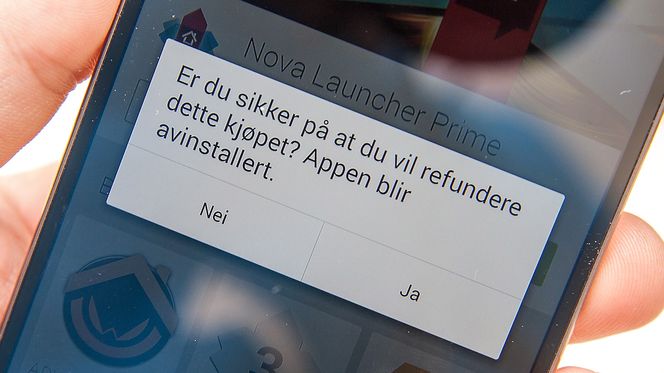 Velger du refusjon, får blir ikke betalingskortet ditt belastet.
