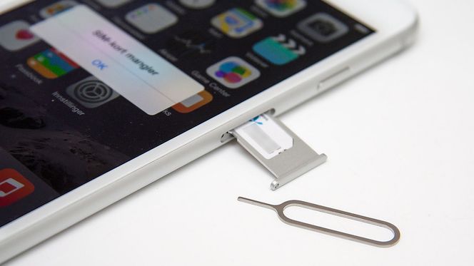 iPhone 6 bruker nano-SIM.