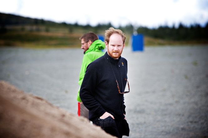 Prosjektleder: Senioringeniør Knut Gaarder Rakvåg leder sprengningsprosjektet. Foto: Eirik Helland Urke