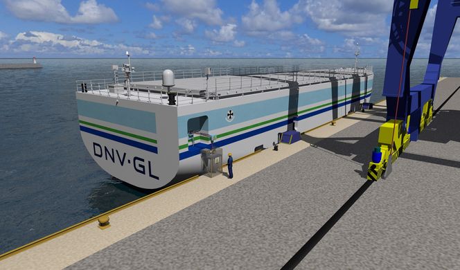 DNV GL ser for seg vakuum-basert fortøyning, som allerede er i bruk ved enkelte havner.