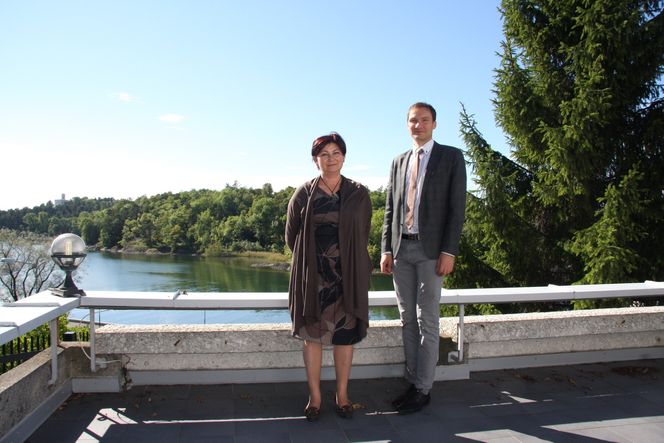 Tamara Chernysheva leder Den russiske føderasjons handelsrepresentasjon i Norge og rådgiver Alexander Lizogub møtte nylig oljebransjen under ONS i Stavanger.