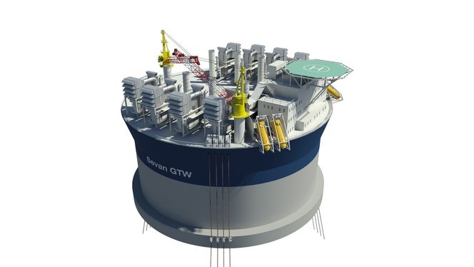 Sevan foreslo tidligere at slike flytende gasskraftverk kunne drive offshoreinstallasjoner på Haltenbanken.